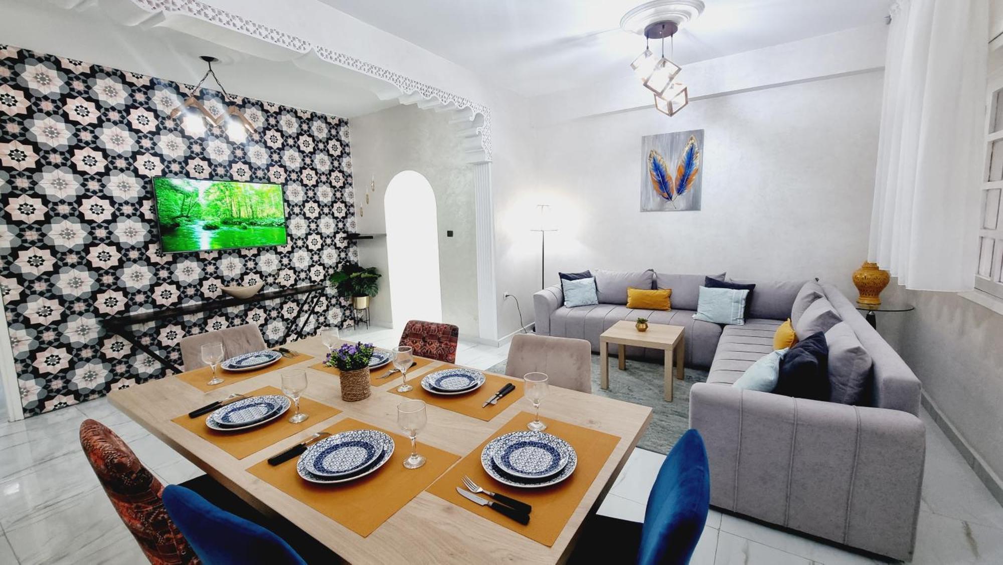 Green Family House 3 Bedrooms With Garden View Καζαμπλάνκα Εξωτερικό φωτογραφία